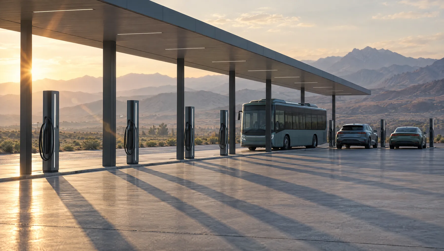 O‘zaro bog‘langan energetika, sanoat va transport infratuzilmasining konseptual tasviri